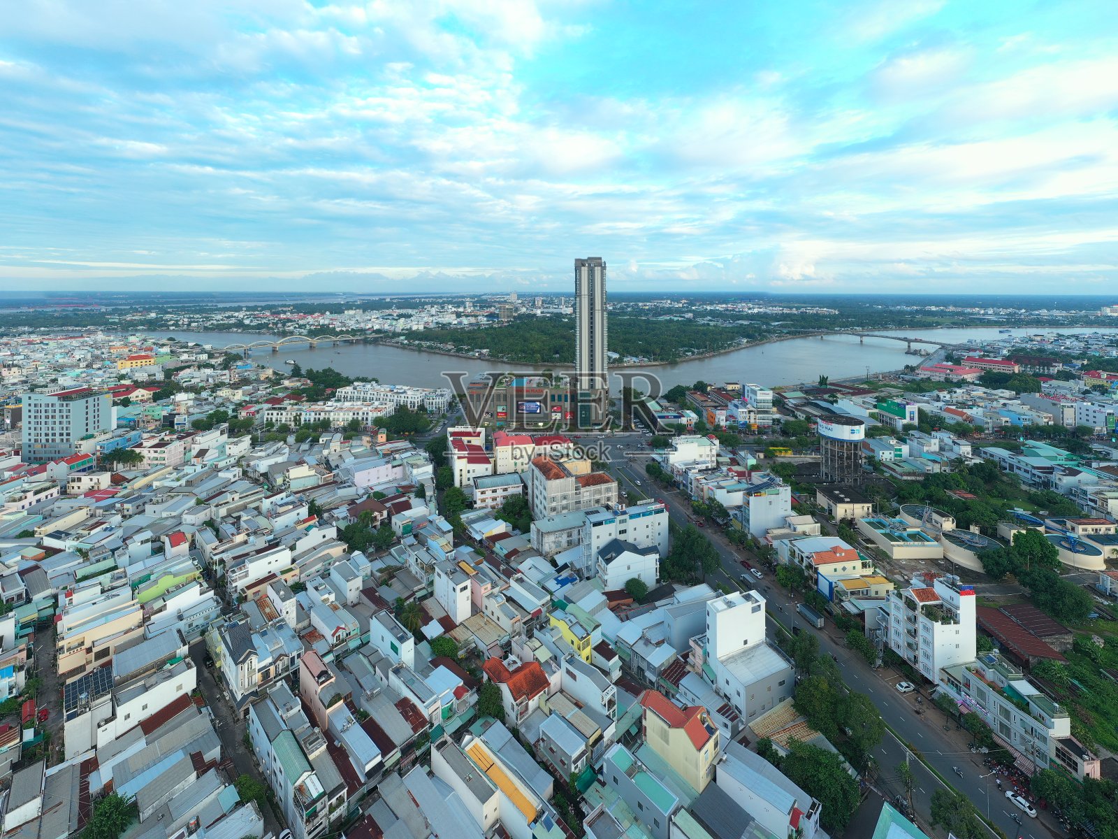 芹苴市午后的阳光照片摄影图片