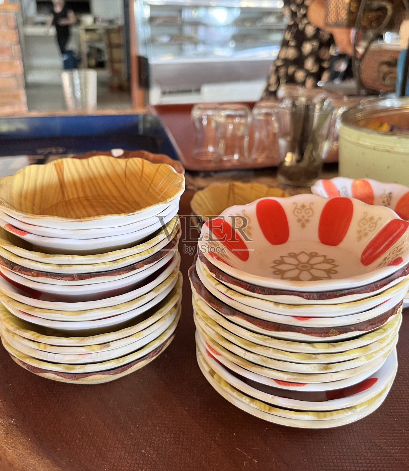 土耳其茶盘照片摄影图片