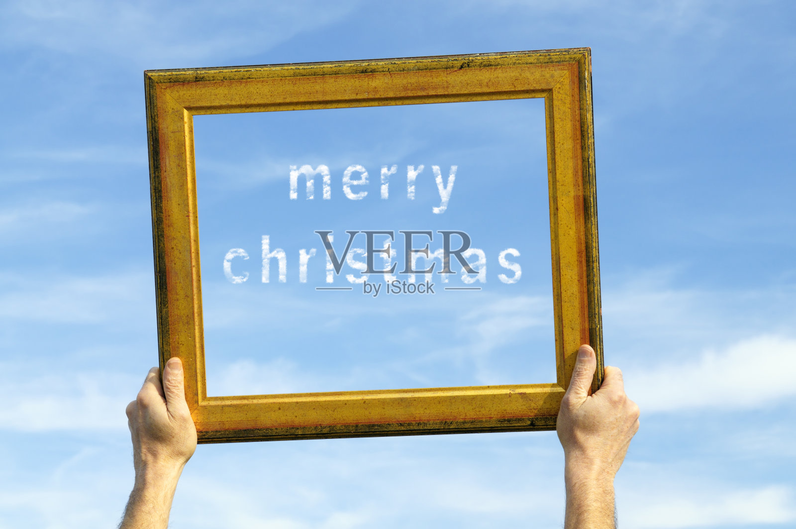 圣诞快乐概念。照片摄影图片