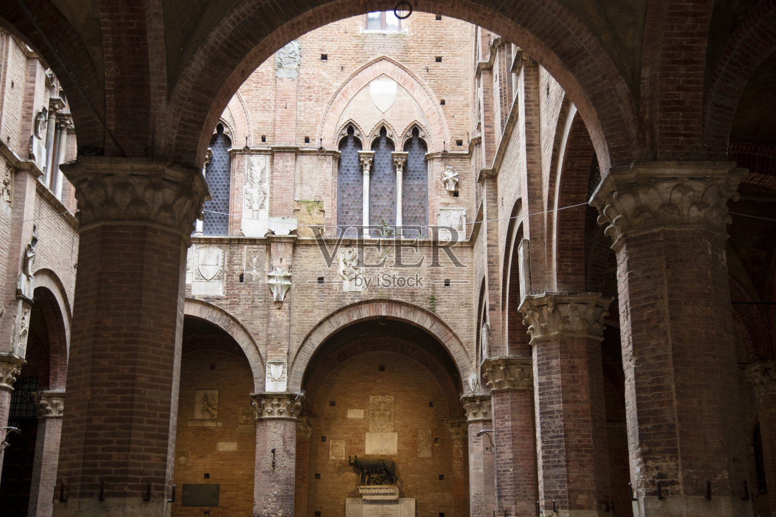 意大利托斯卡纳锡耶纳Campo广场照片摄影图片