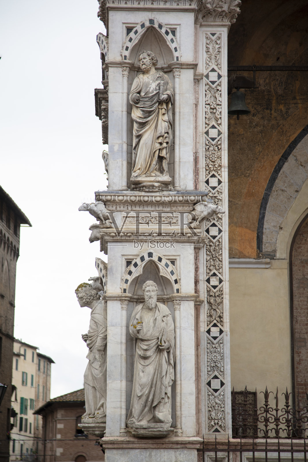 意大利托斯卡纳锡耶纳Campo广场照片摄影图片