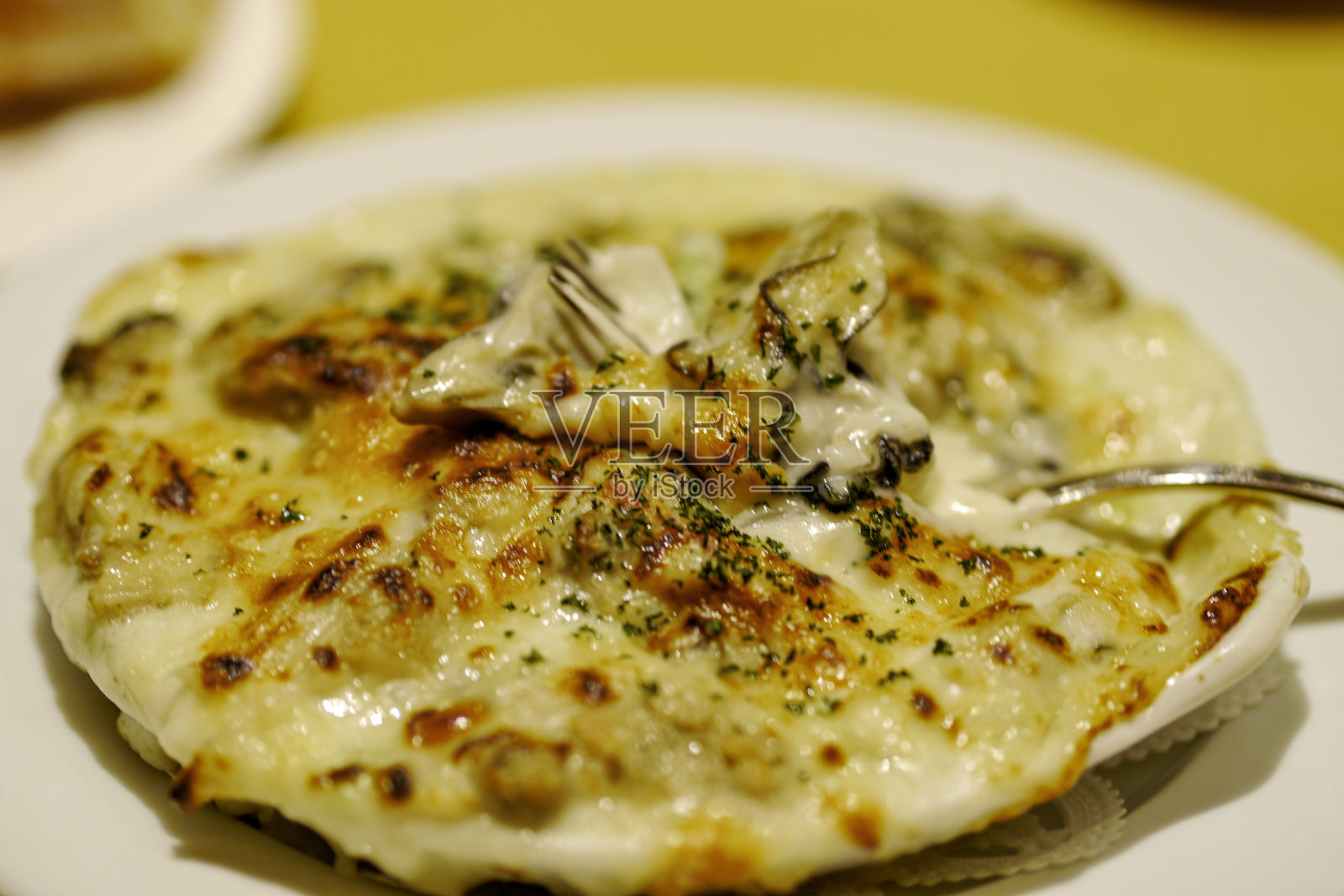 牡蛎coquille照片摄影图片