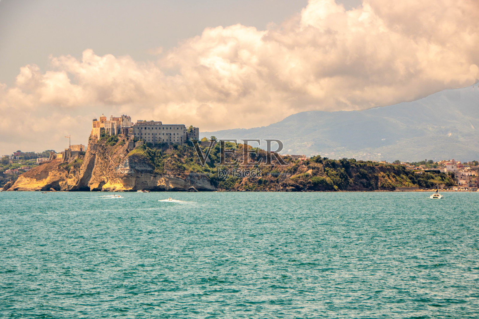 普罗奇达岛以前是监狱照片摄影图片