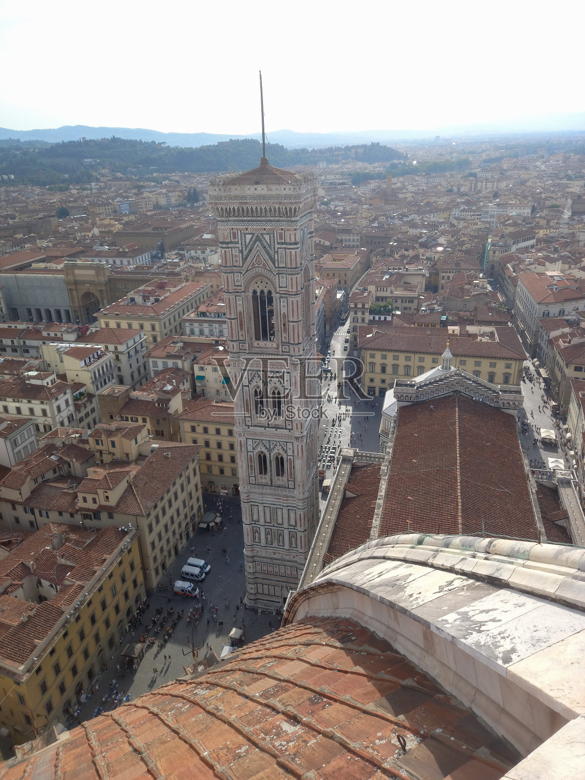 佛罗伦萨鸟瞰图照片摄影图片