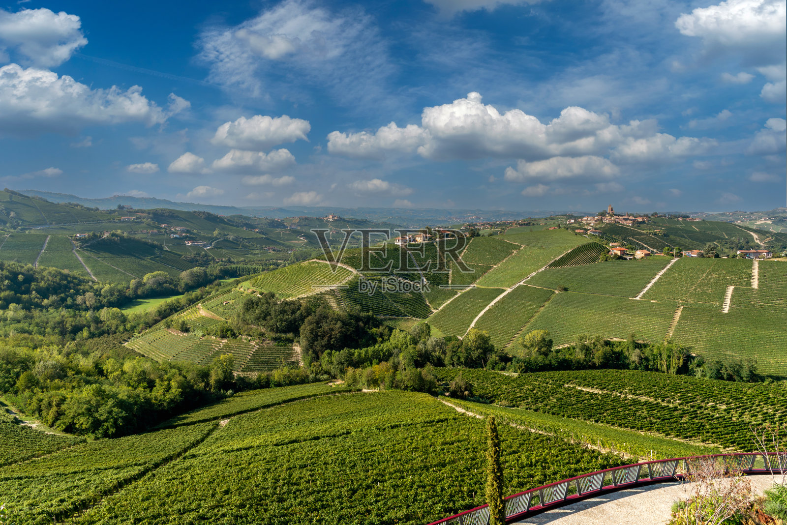 朗赫山，皮埃蒙特，意大利。照片摄影图片