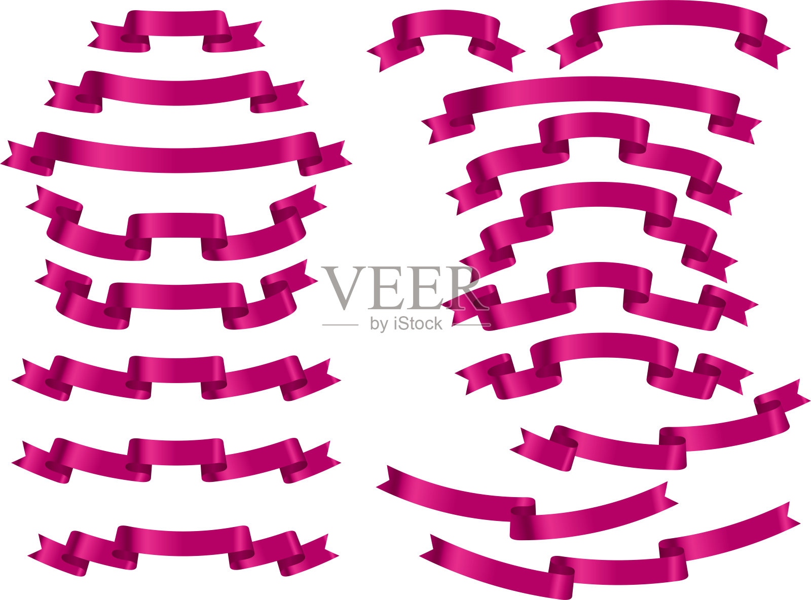 色带040-24变形滑移插画图片素材