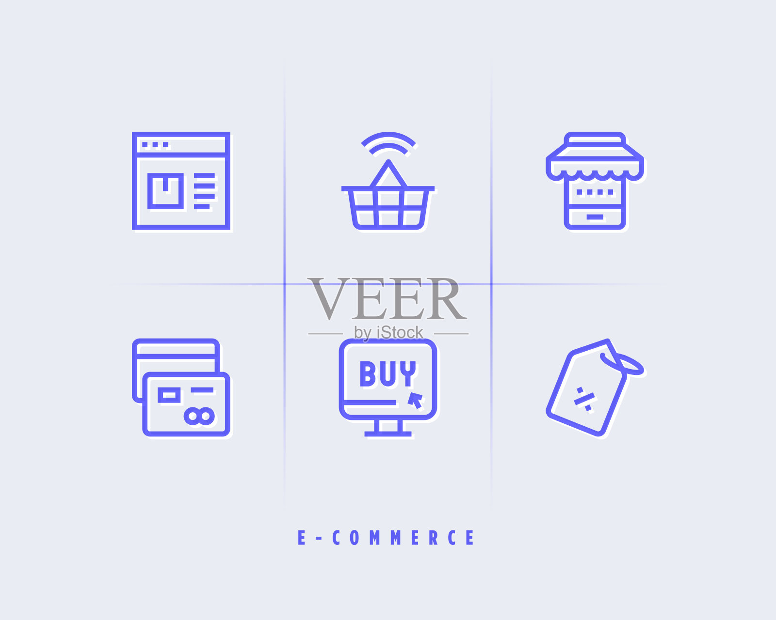 电子商务的图标图标素材