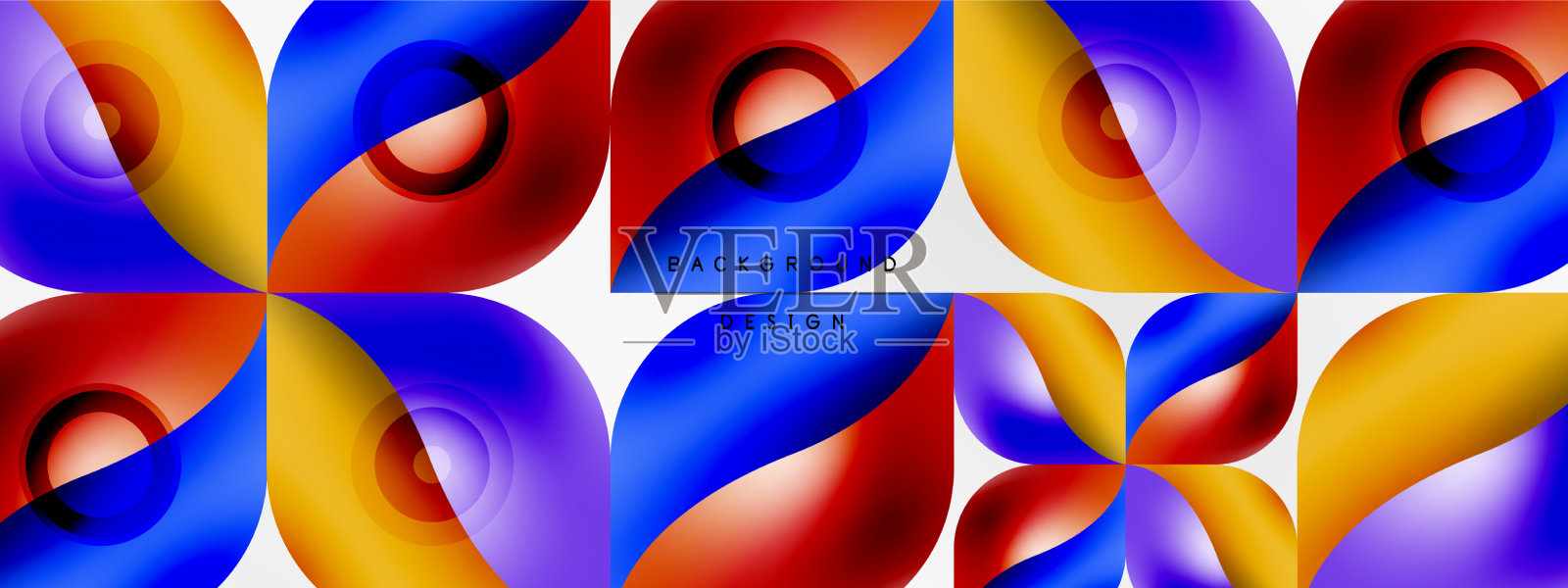 抽象几何背景技术插画图片素材