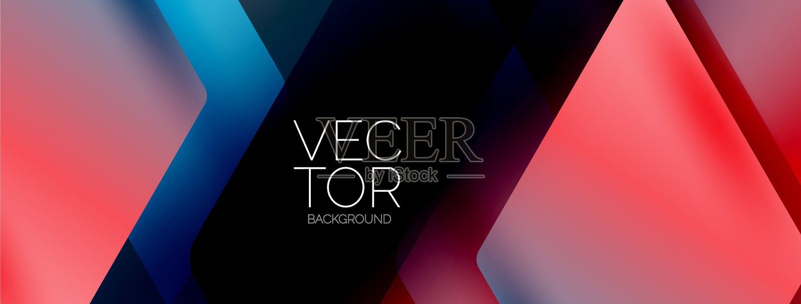 具有阵列特征的高能几何背景插画图片素材