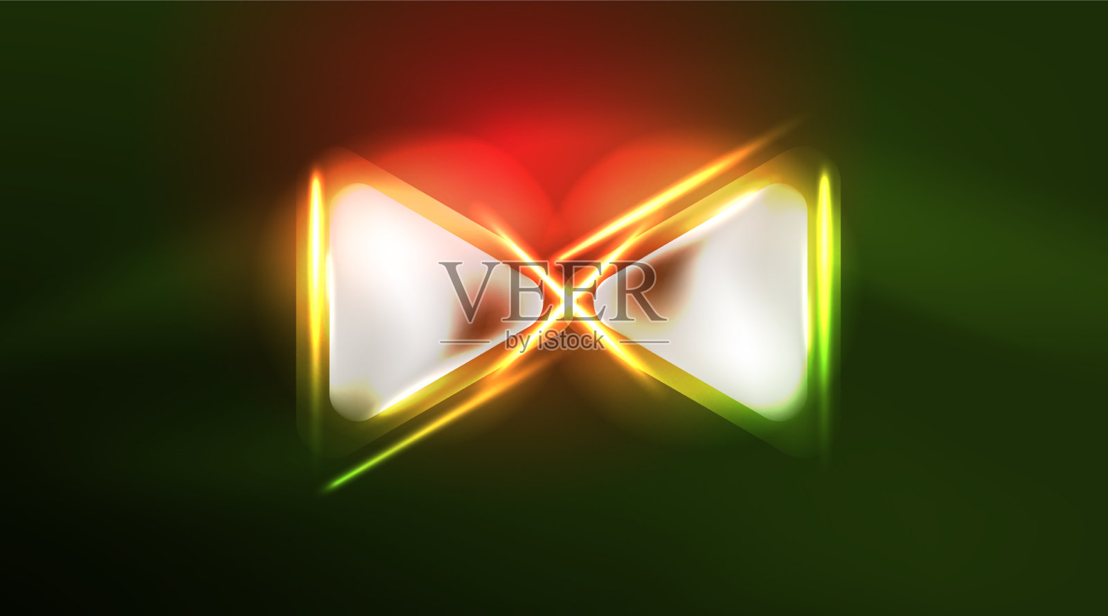 数字霓虹灯抽象背景三角形和插画图片素材