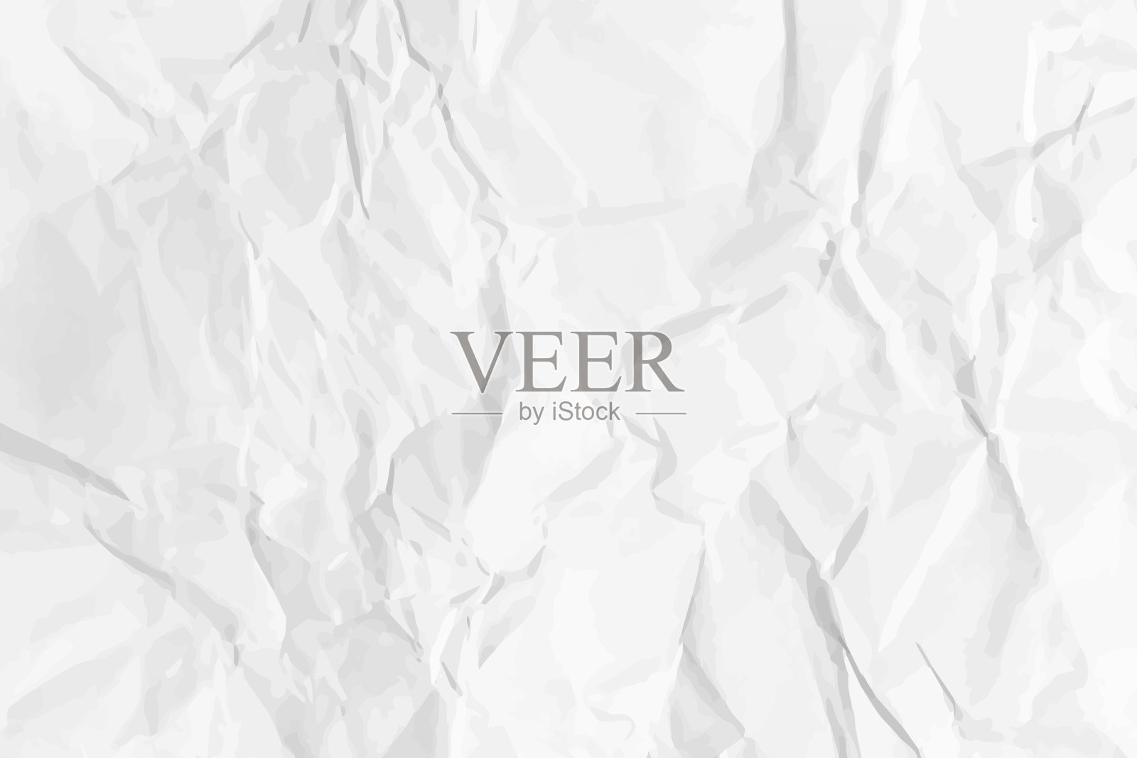 又白又干净又皱的纸插画图片素材