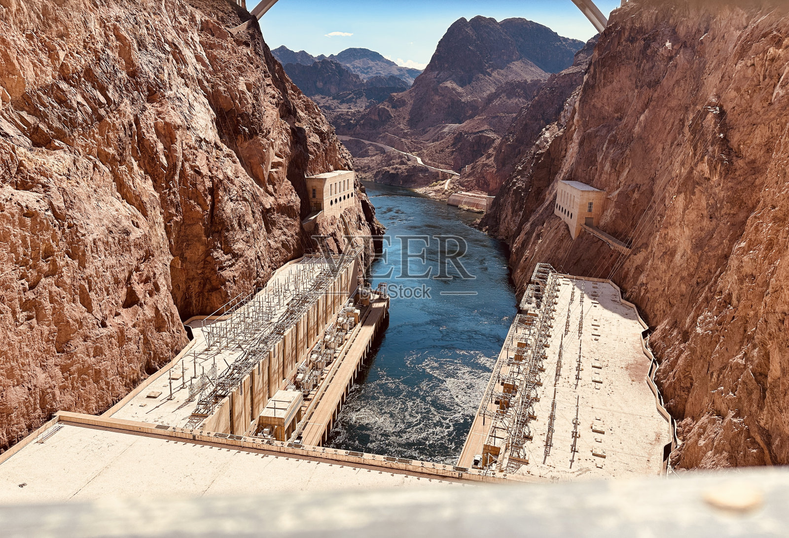 胡佛水坝照片摄影图片