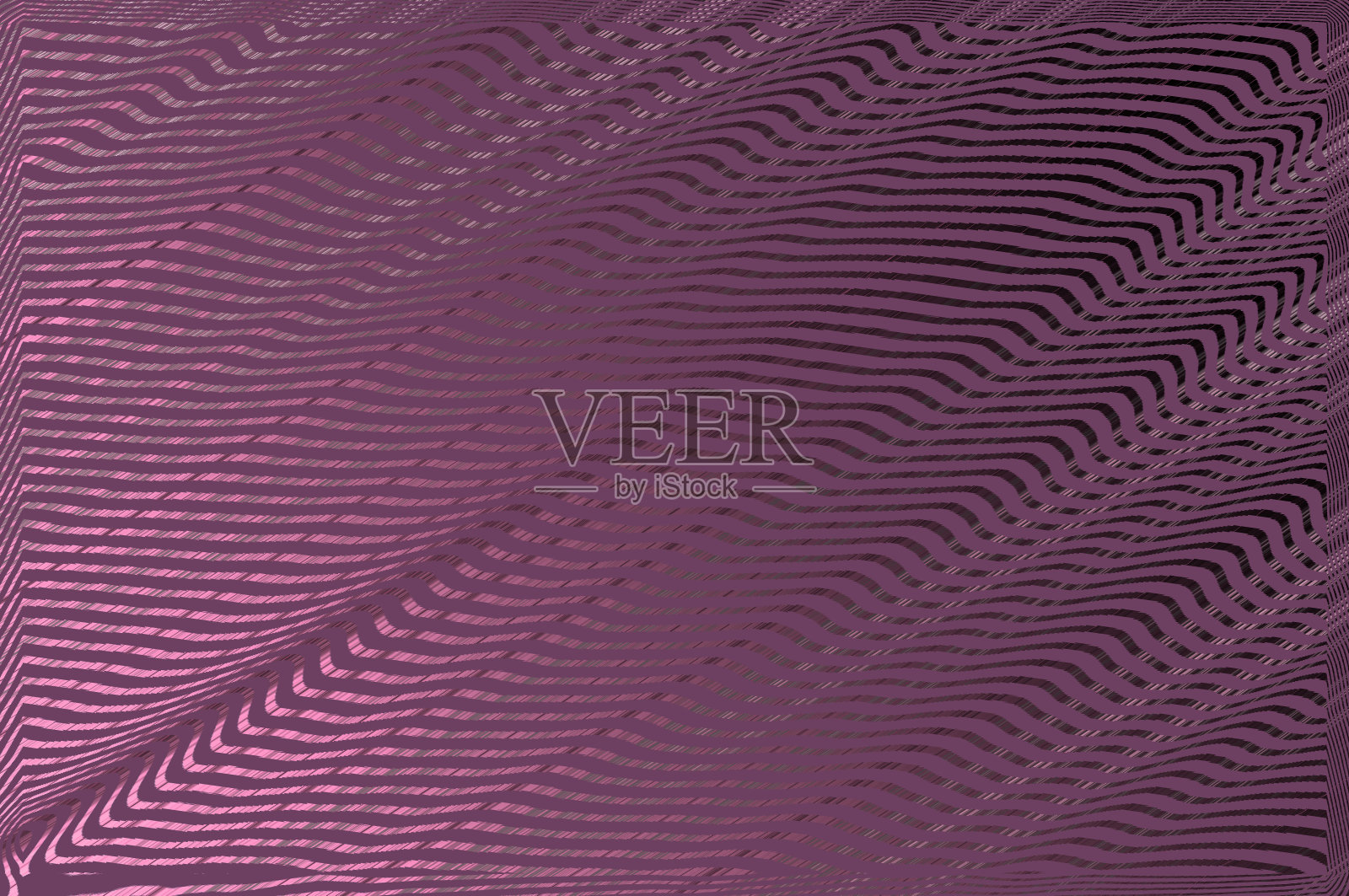 紫色的波浪笔触。照片摄影图片