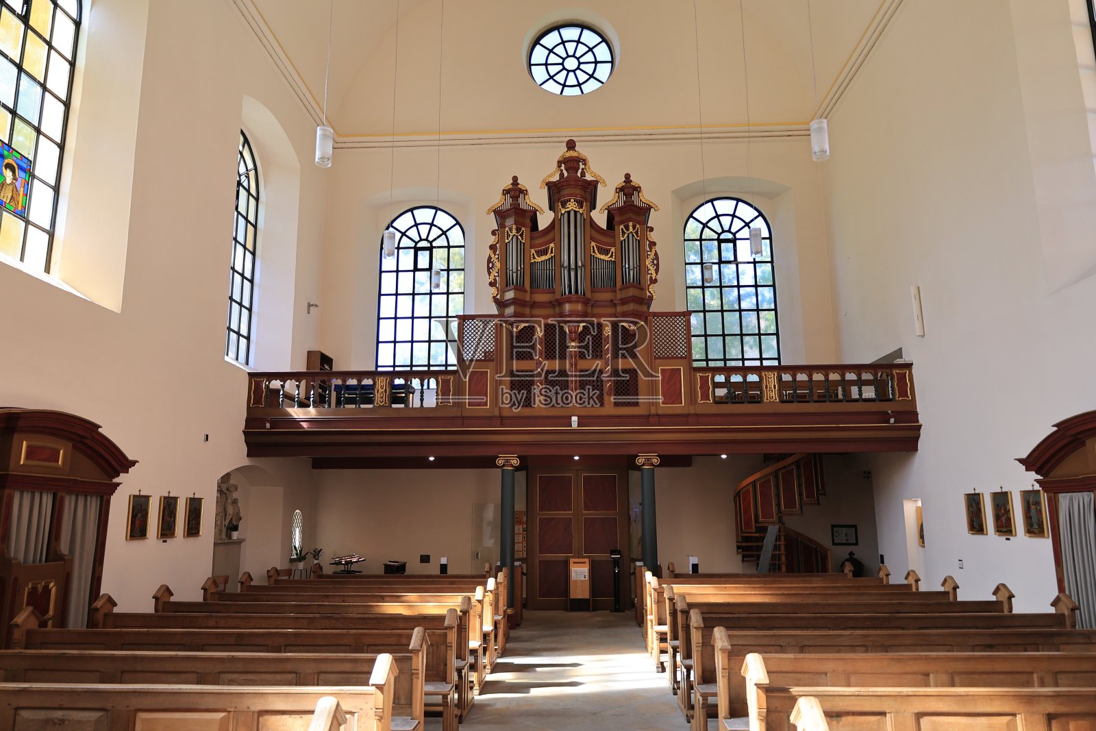 在北莱茵-威斯特伐利亚的Werne仲夏照片摄影图片