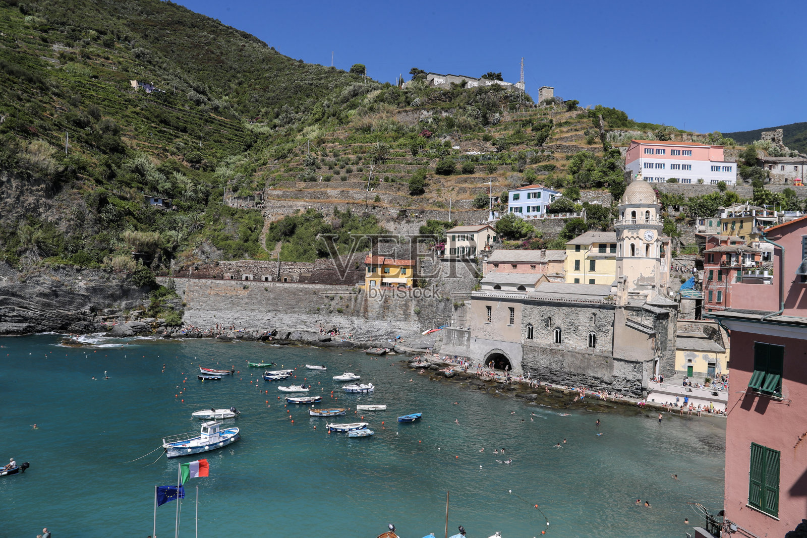 Vernazza概述照片摄影图片