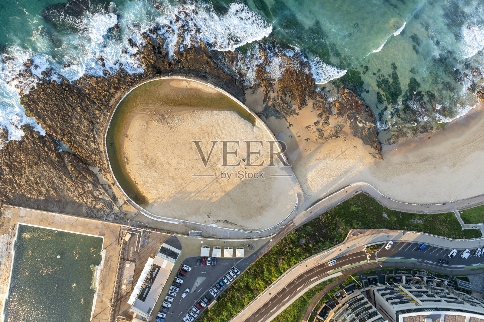 独木舟池，纽卡斯尔，新南威尔士州照片摄影图片