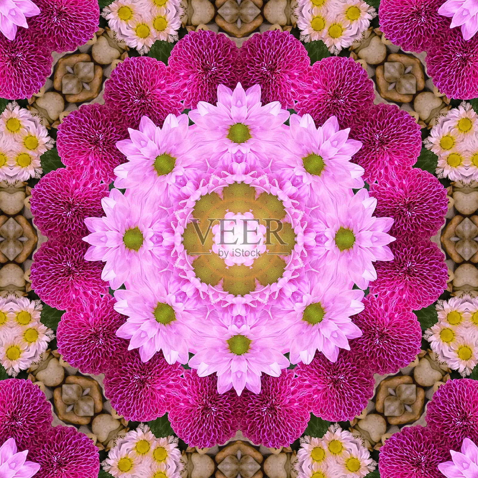 万花筒照片摄影图片