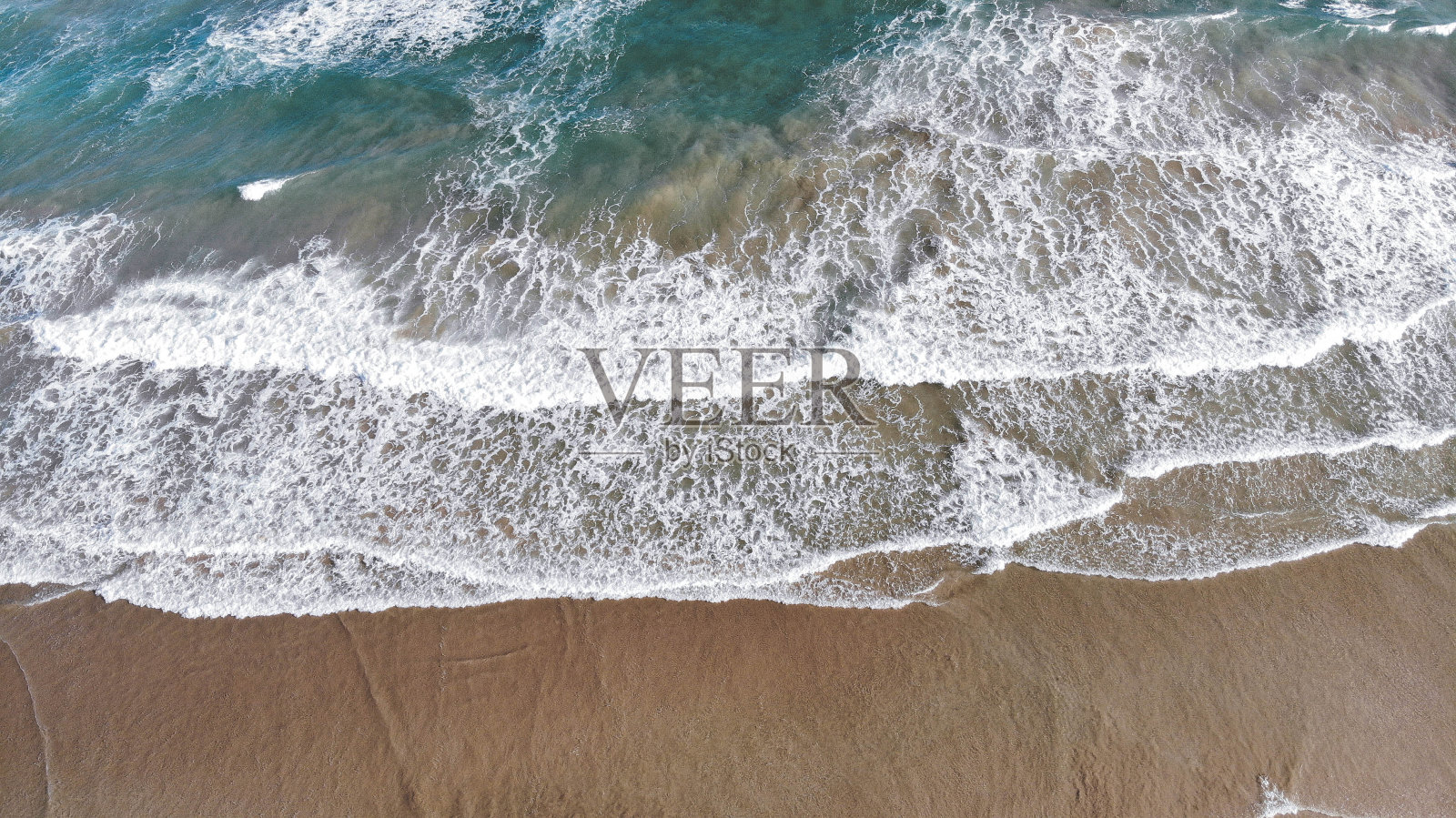 贝尔海滩鸟瞰图，澳大利亚照片摄影图片