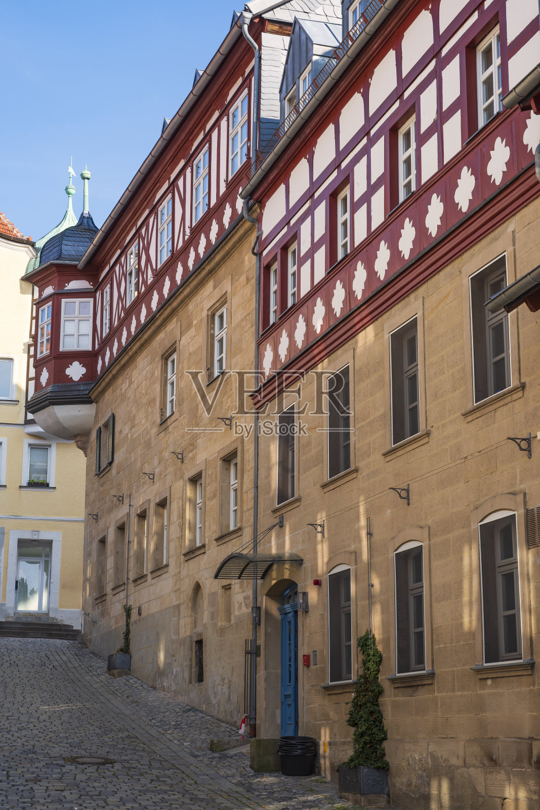 在克罗纳赫老城照片摄影图片