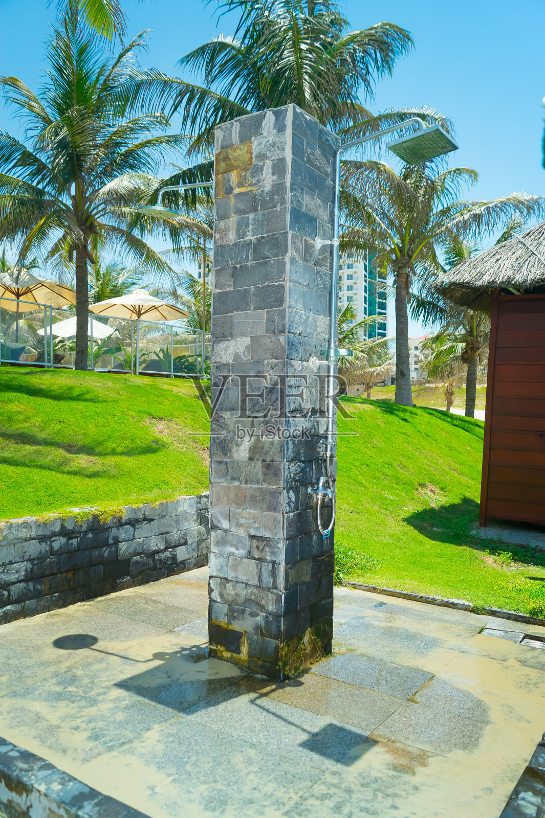 越南金兰的Dessole连锁酒店。照片摄影图片