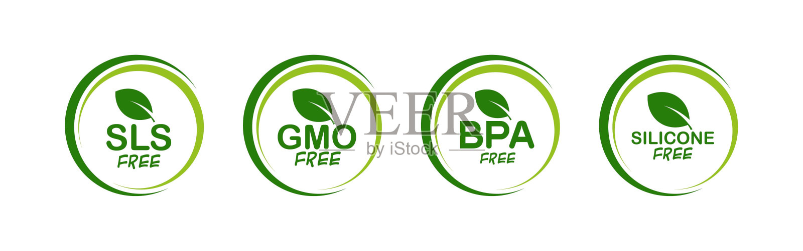 有机硅双酚a转基因SLS插画图片素材