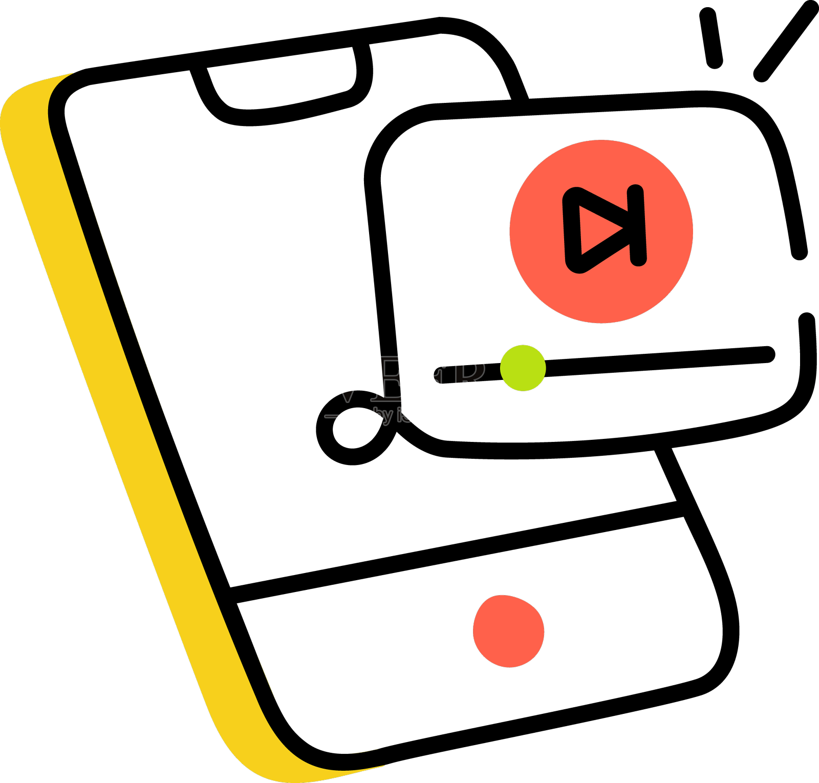 移动音乐设计元素图片