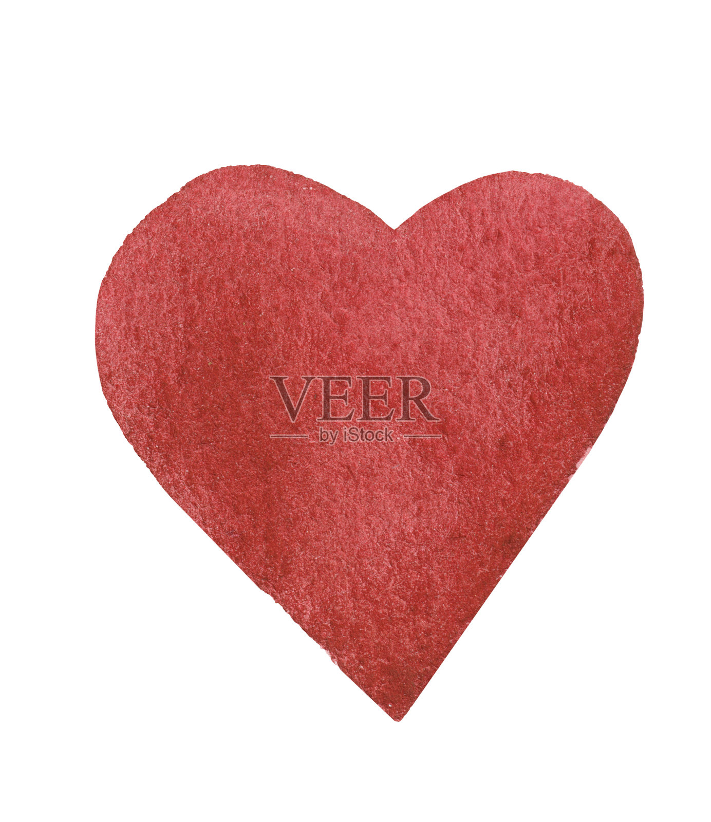 红色的心形图案插画图片素材