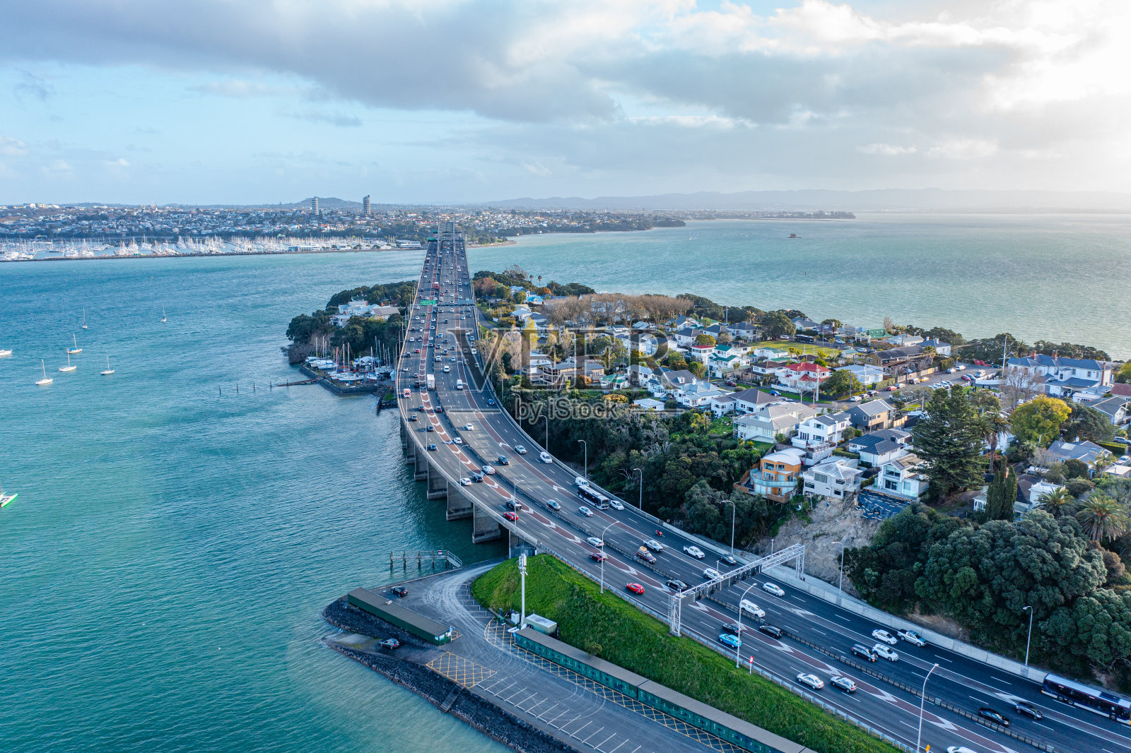奥克兰海港大桥照片摄影图片
