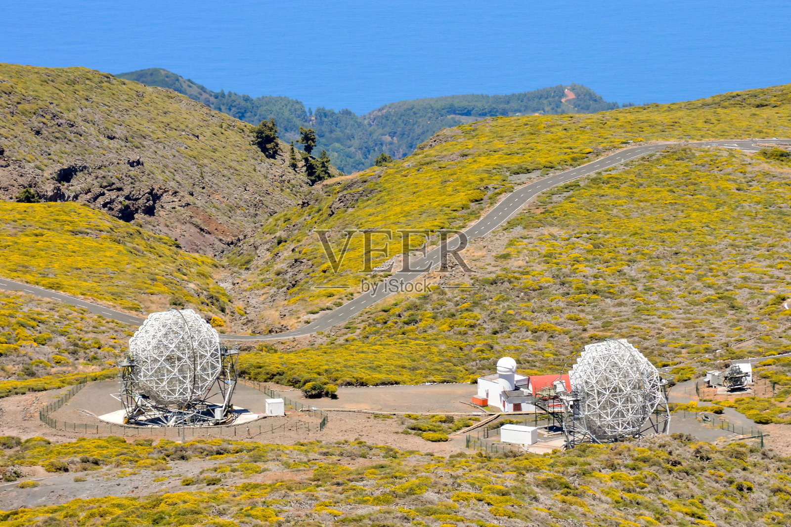 天文台望远镜照片摄影图片