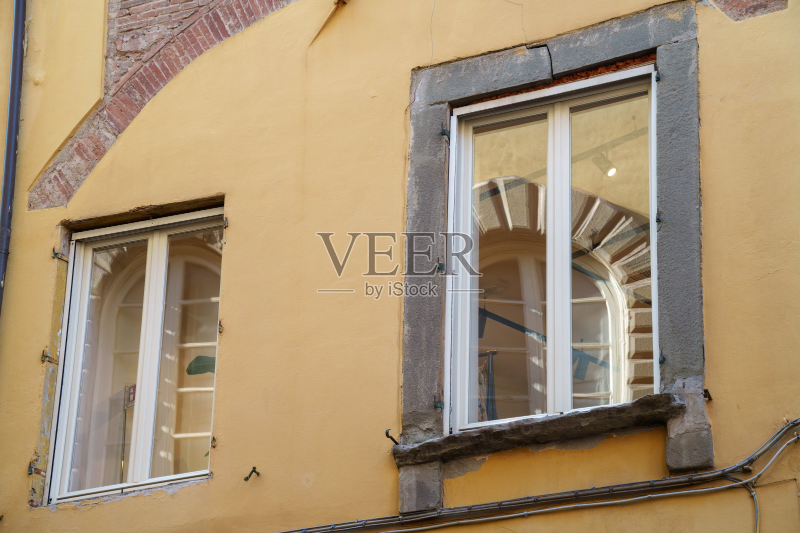 托斯卡纳卢卡的历史建筑照片摄影图片