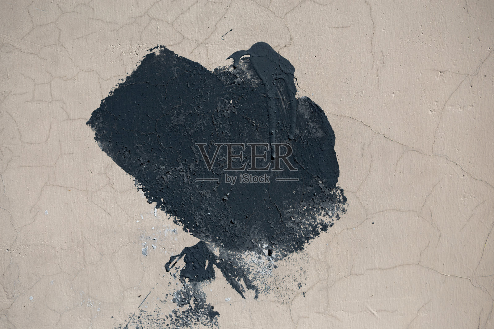 在混凝土墙上油漆照片摄影图片