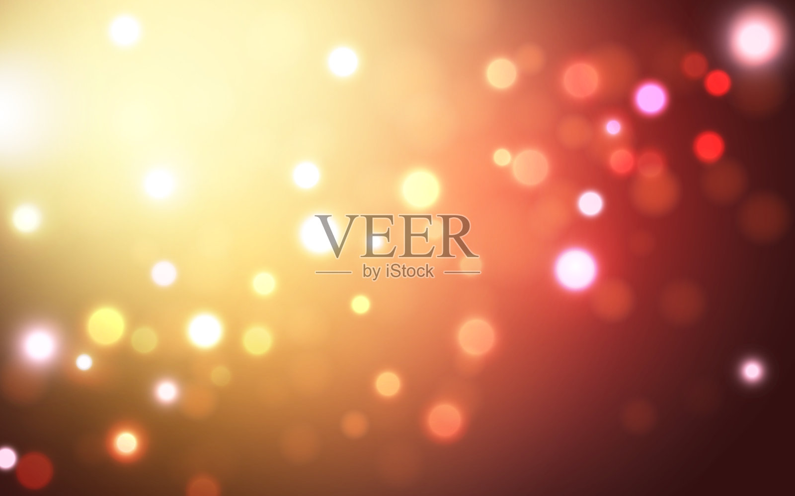 摘要红色模糊散景光背景股票插图插画图片素材