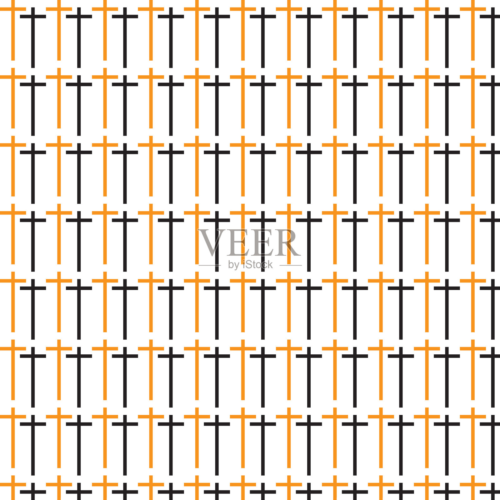 美丽的无缝花纹插画图片素材