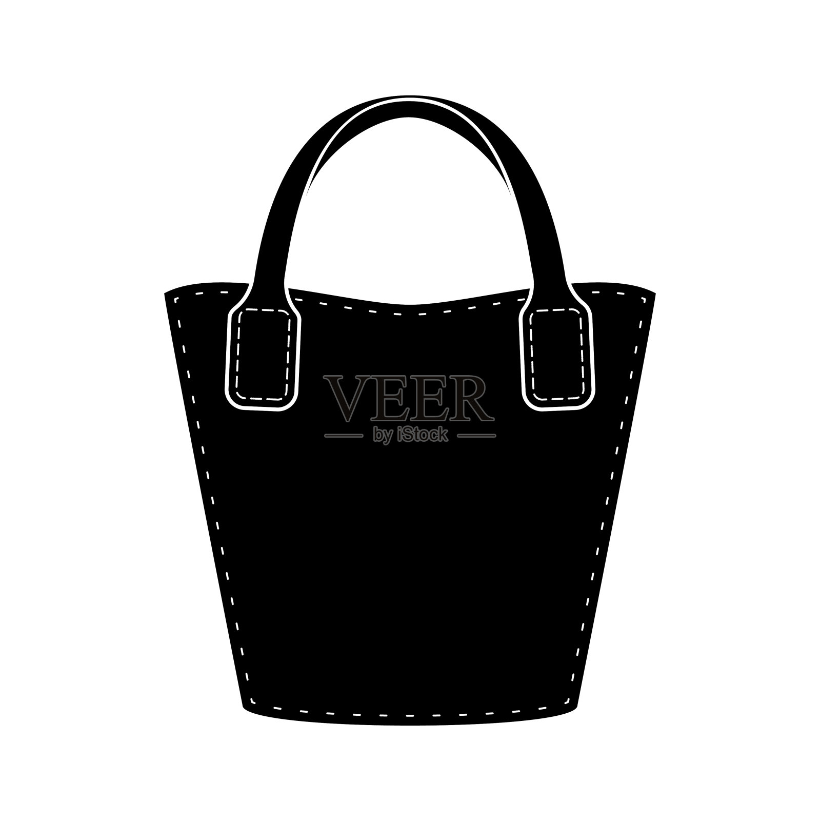 手提包图标。插画图片素材