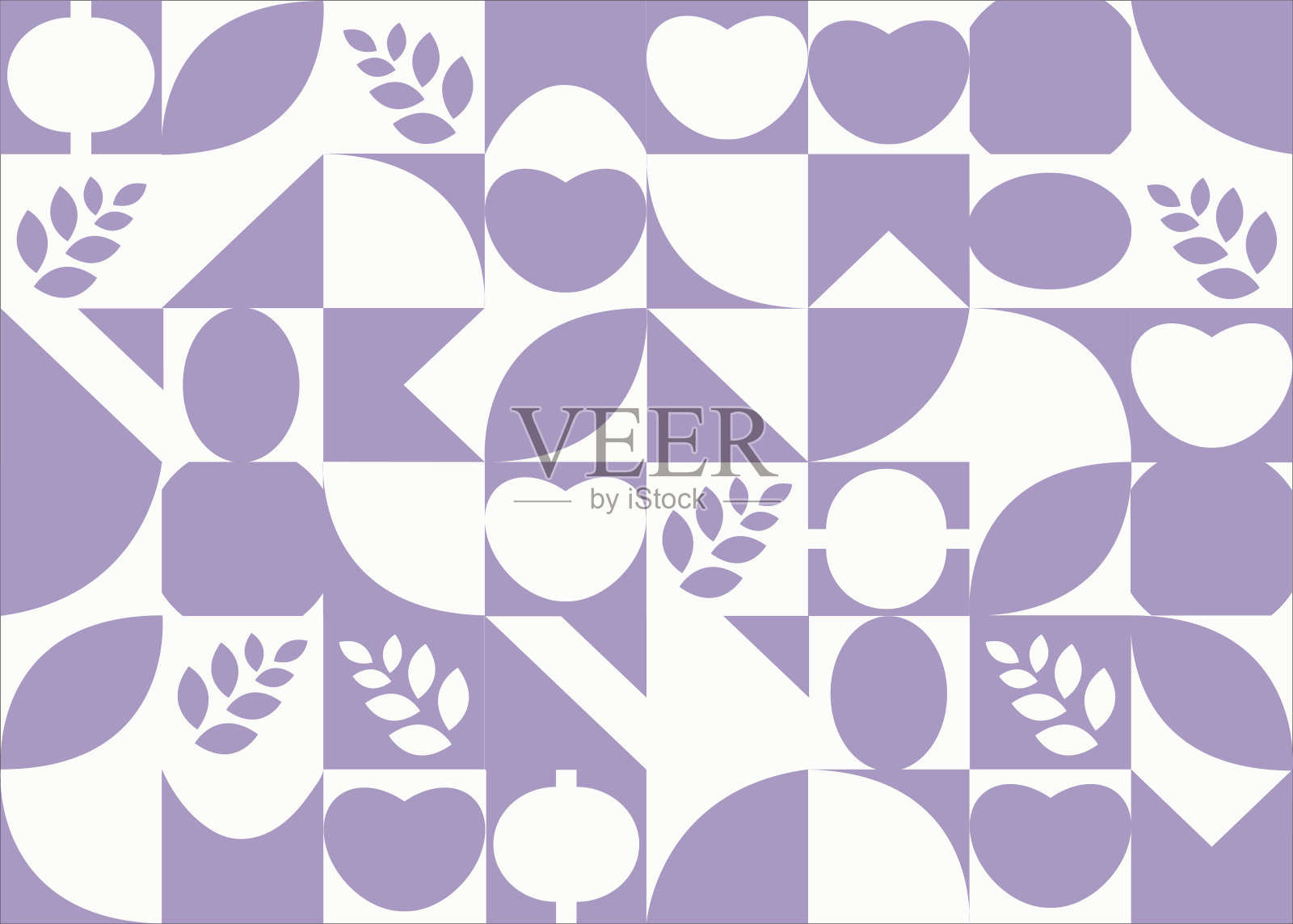 几何形状的抽象背景插画图片素材