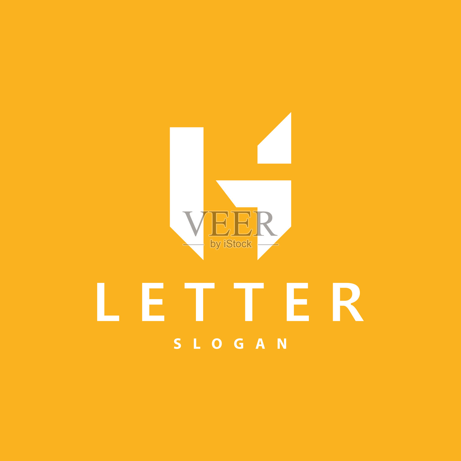 最小的初始GH字母，现代和豪华图标矢量模板元素插画图片素材