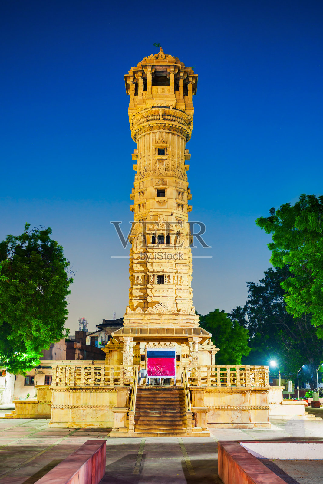 艾哈迈达巴德胡提辛耆那教寺庙照片摄影图片