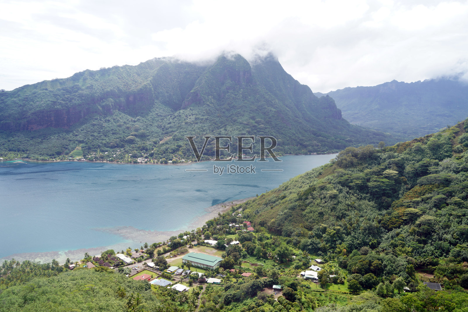 莫雷亚岛-法属波利尼西亚照片摄影图片