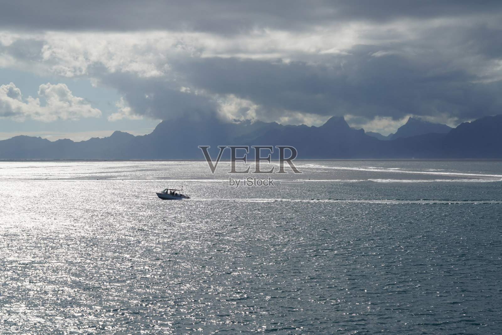 莫雷亚岛-法属波利尼西亚照片摄影图片