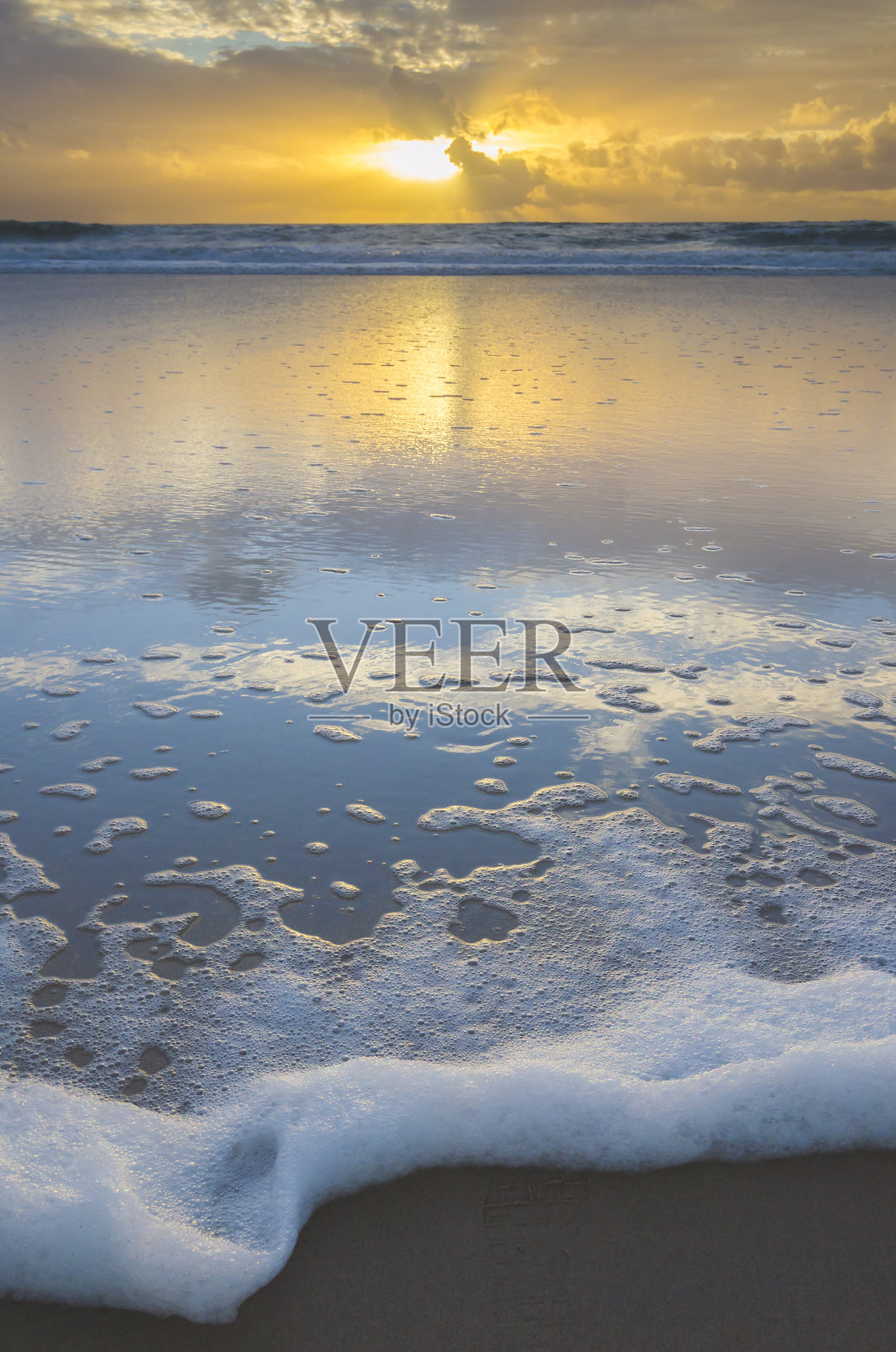 丰富多彩的日落照片摄影图片