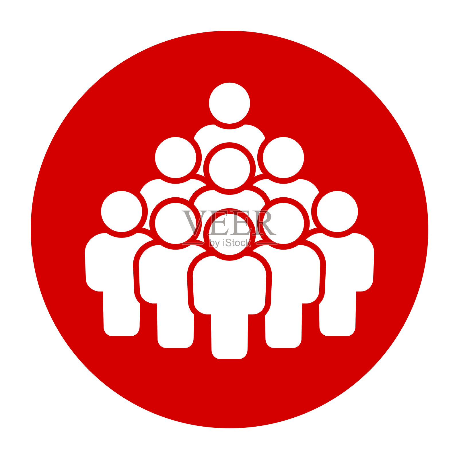 象征，人的象征。矢量文件。插画图片素材