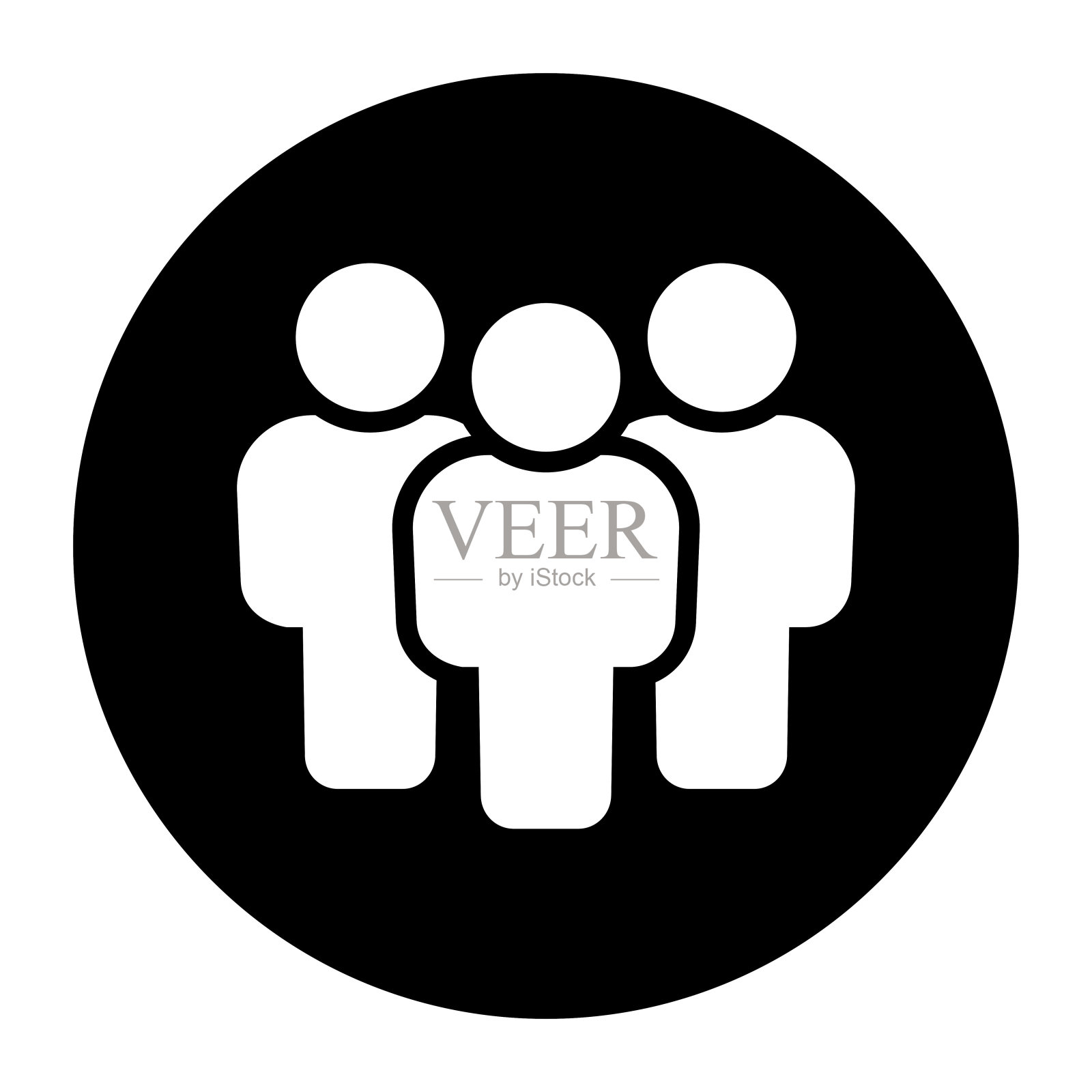 象征，人的象征。矢量文件插画图片素材