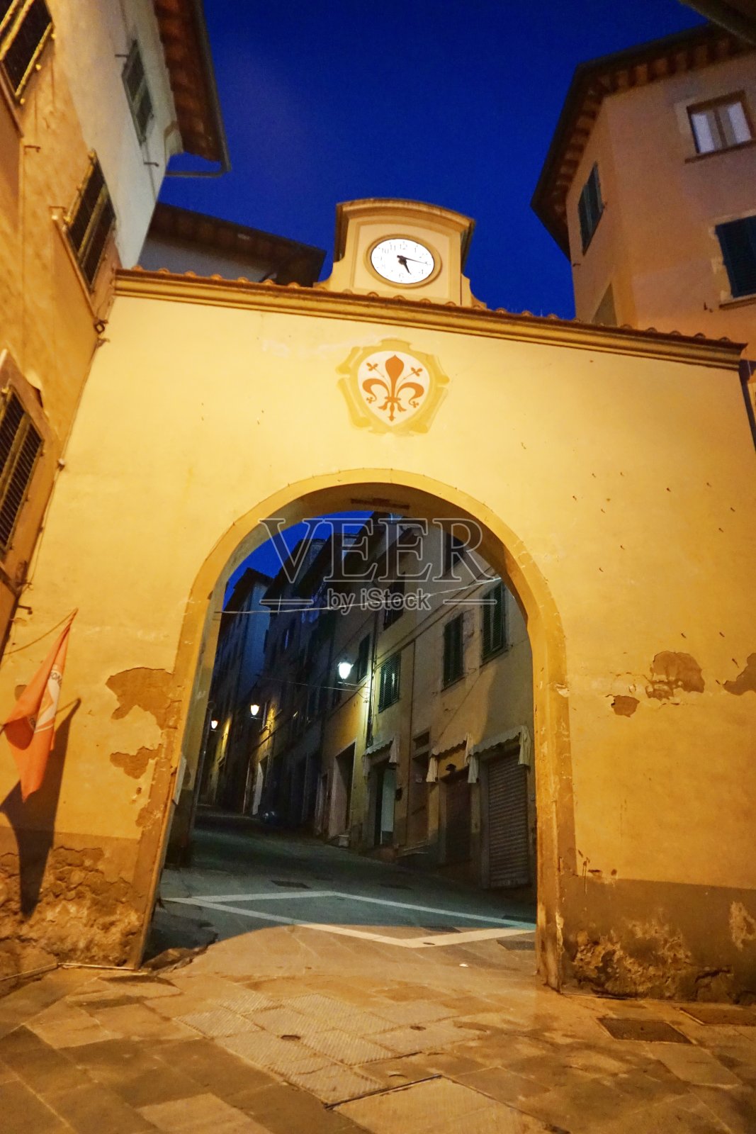 弗洛伦蒂诺城堡的佛罗伦萨门照片摄影图片