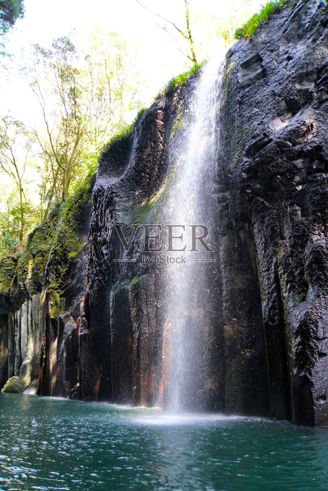 从船上俯瞰高町峡谷照片摄影图片