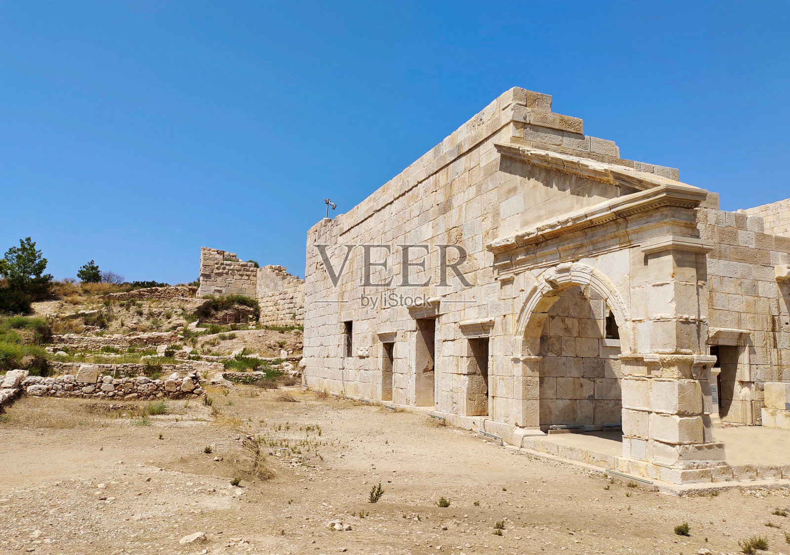 帕塔拉是一座古老的吕西亚城市。位于小亚细亚，现土耳其境内。照片摄影图片