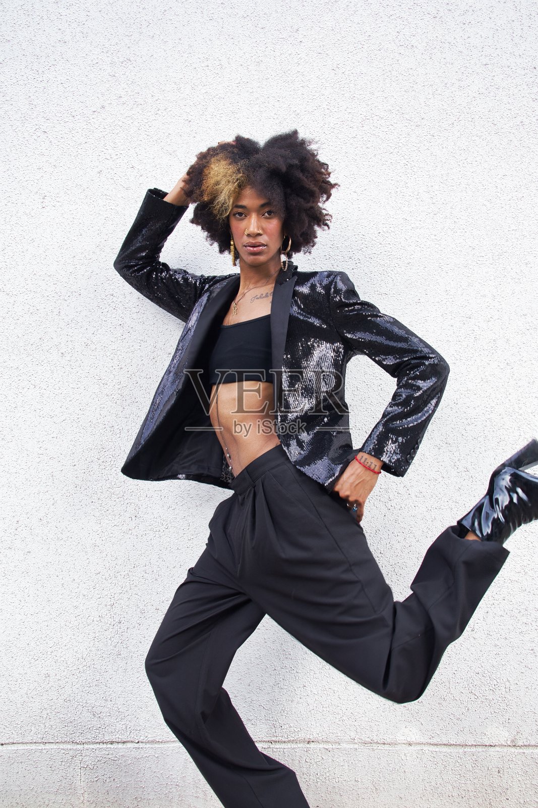 希拉里·贝勒索晚礼服照片摄影图片