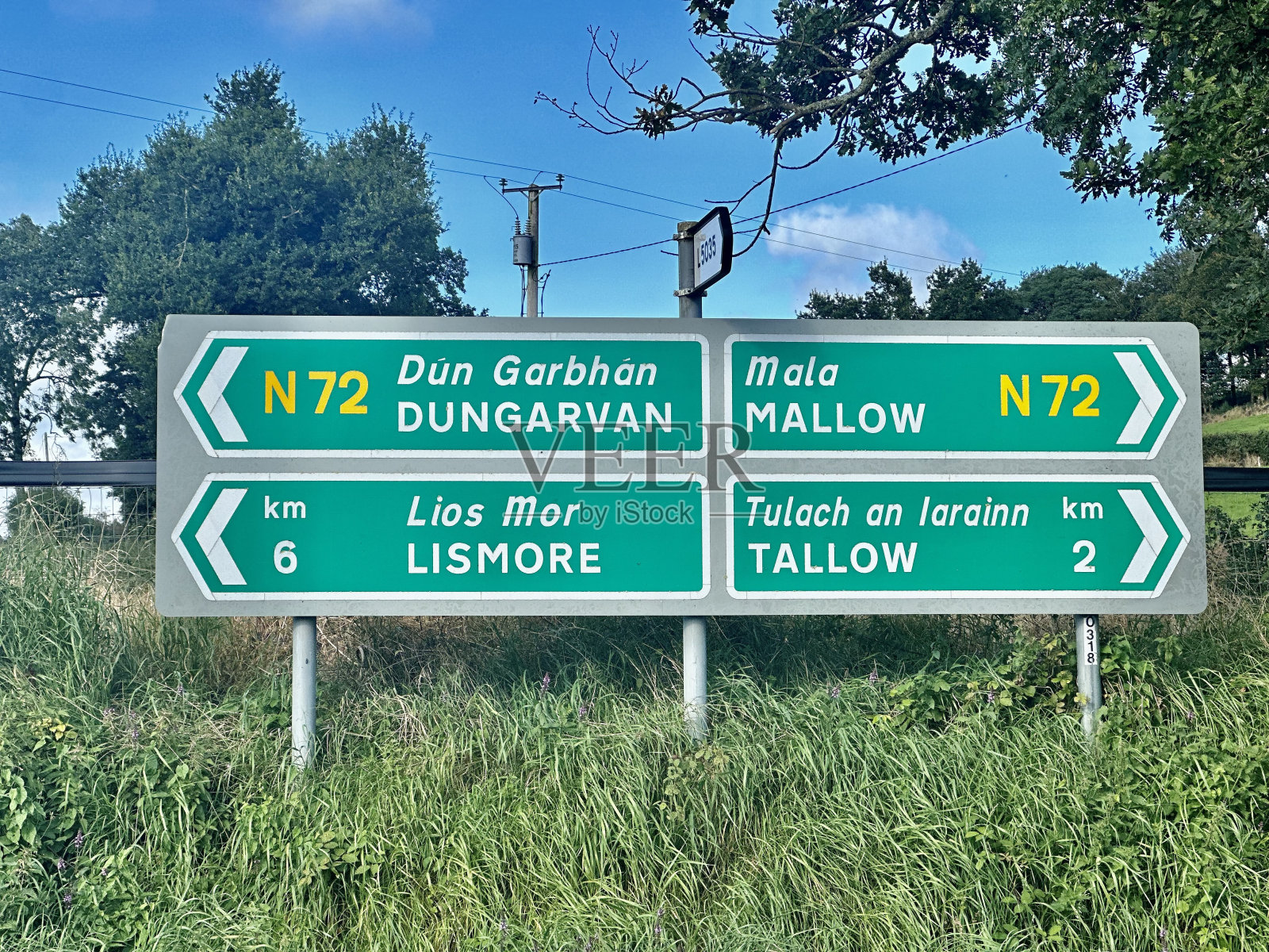 邓加文，马洛，利斯莫尔和塔洛路标照片摄影图片