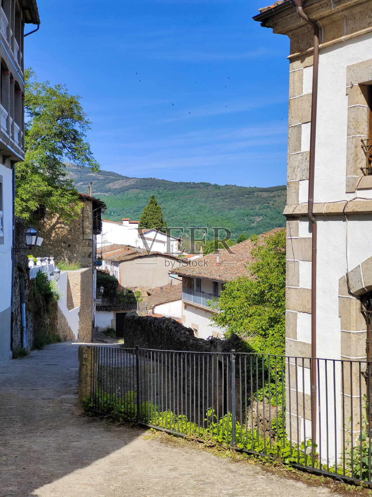 城镇街道照片摄影图片