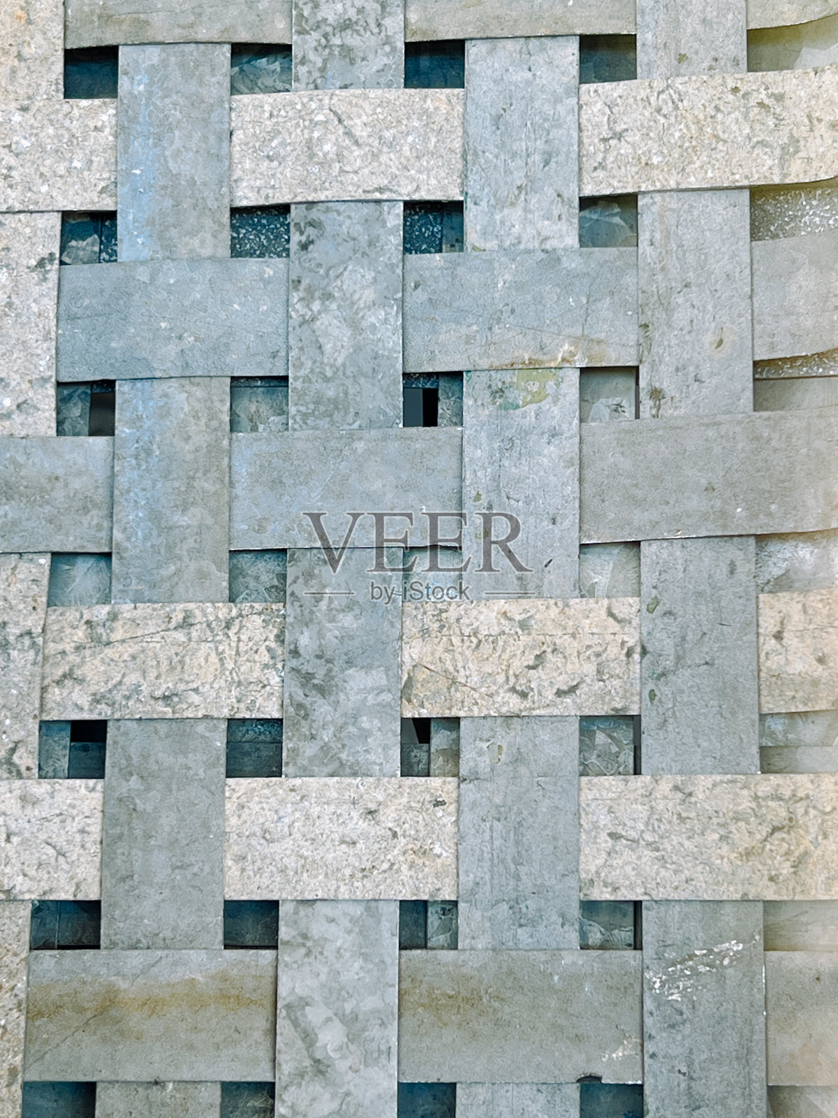 编织镀锌铁条照片摄影图片