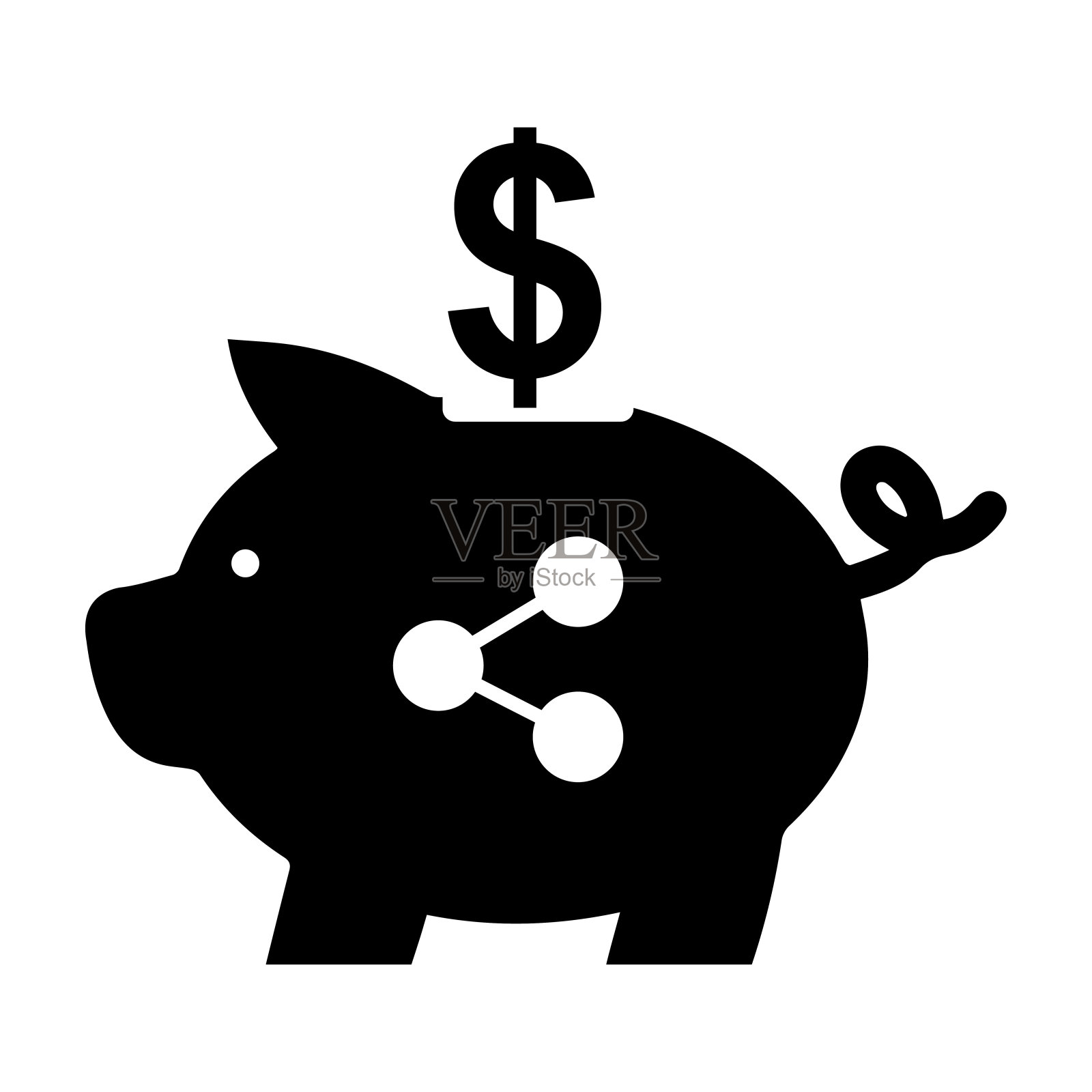 储蓄图标插画图片素材